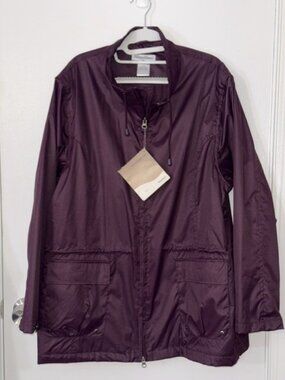 Magellan’s Woman's Voyager Jacket 12 Pockets Plum Purple Size XXL